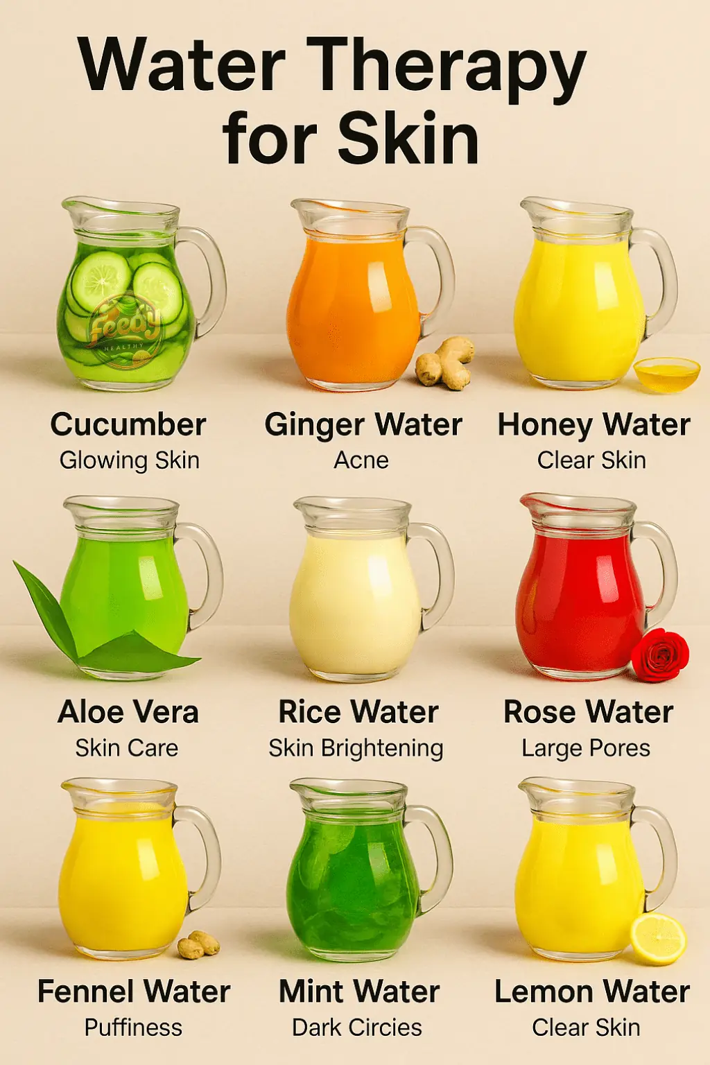 Daily Skincare Detox Water Therapy