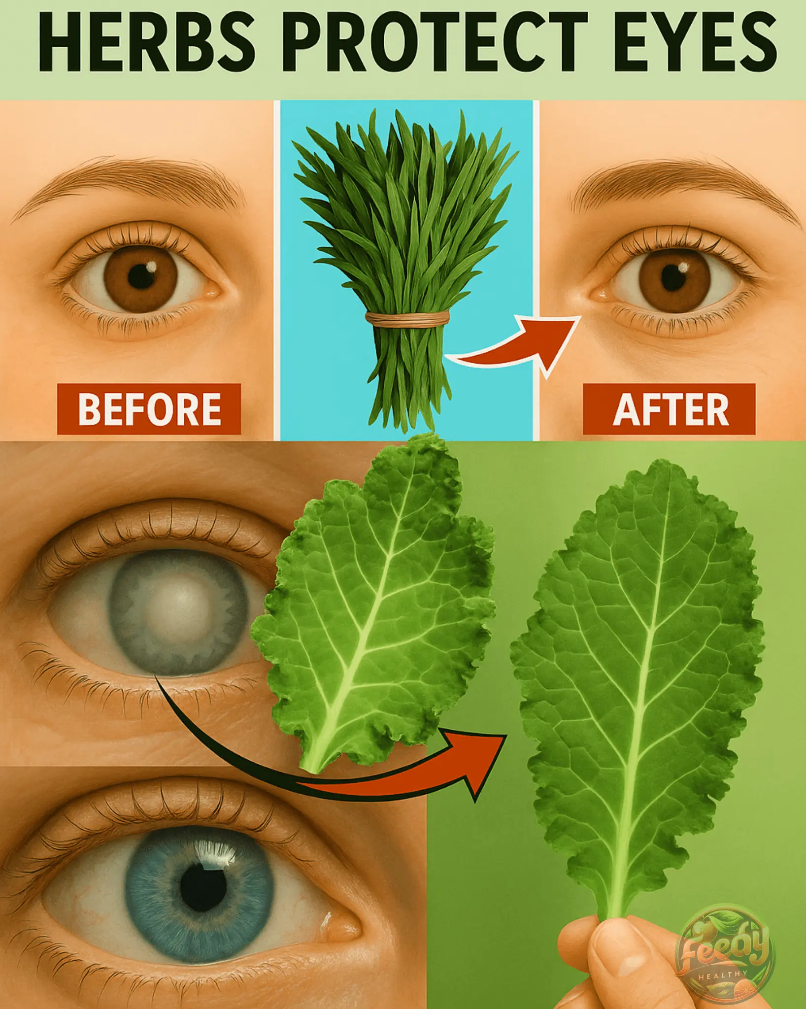 👁️🌿 5 Powerful Leaves That Naturally Boost Eye Health (Backed by Nutrients, Not Prescriptions)