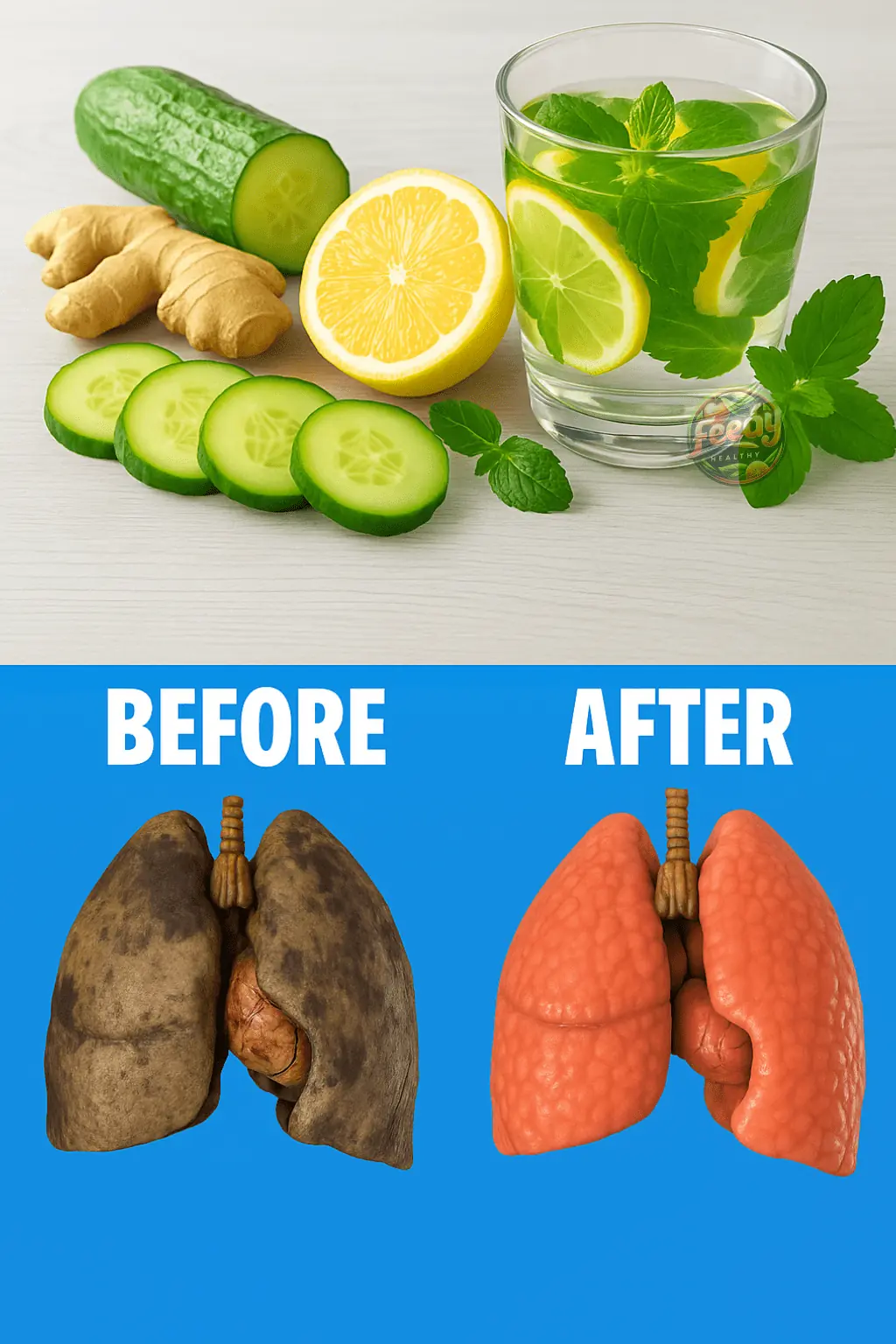 9 Reasons Why You Should Drink Cucumber, Ginger, Mint, Lemon, and Water Every Day