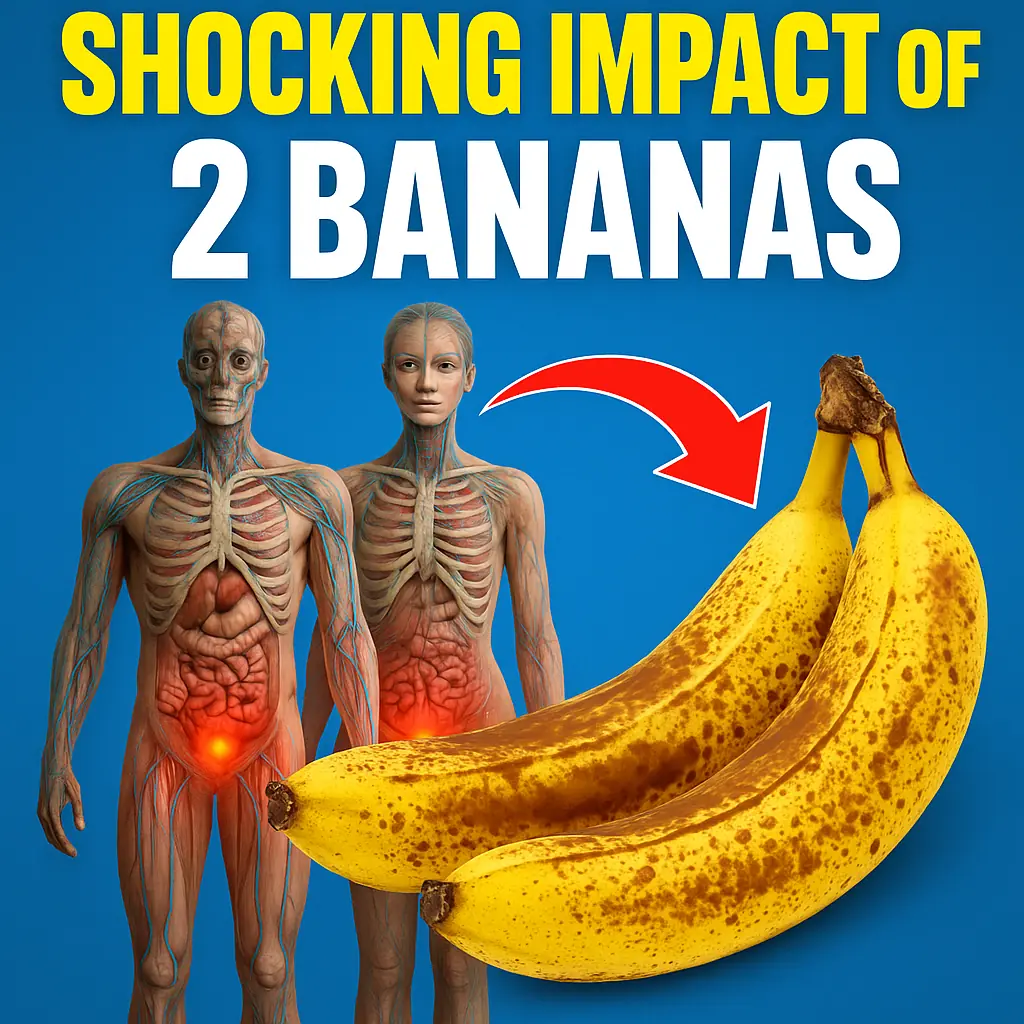 If You Eat 2 Bananas a Day, This Is What Happens to Your Body!