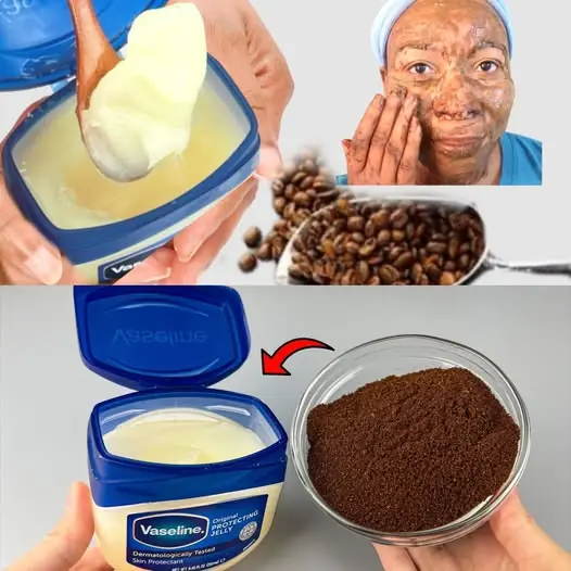 Mix Vaseline and Coffee – A Beauty Hack You’ll Wish You Knew Sooner! ✨☕