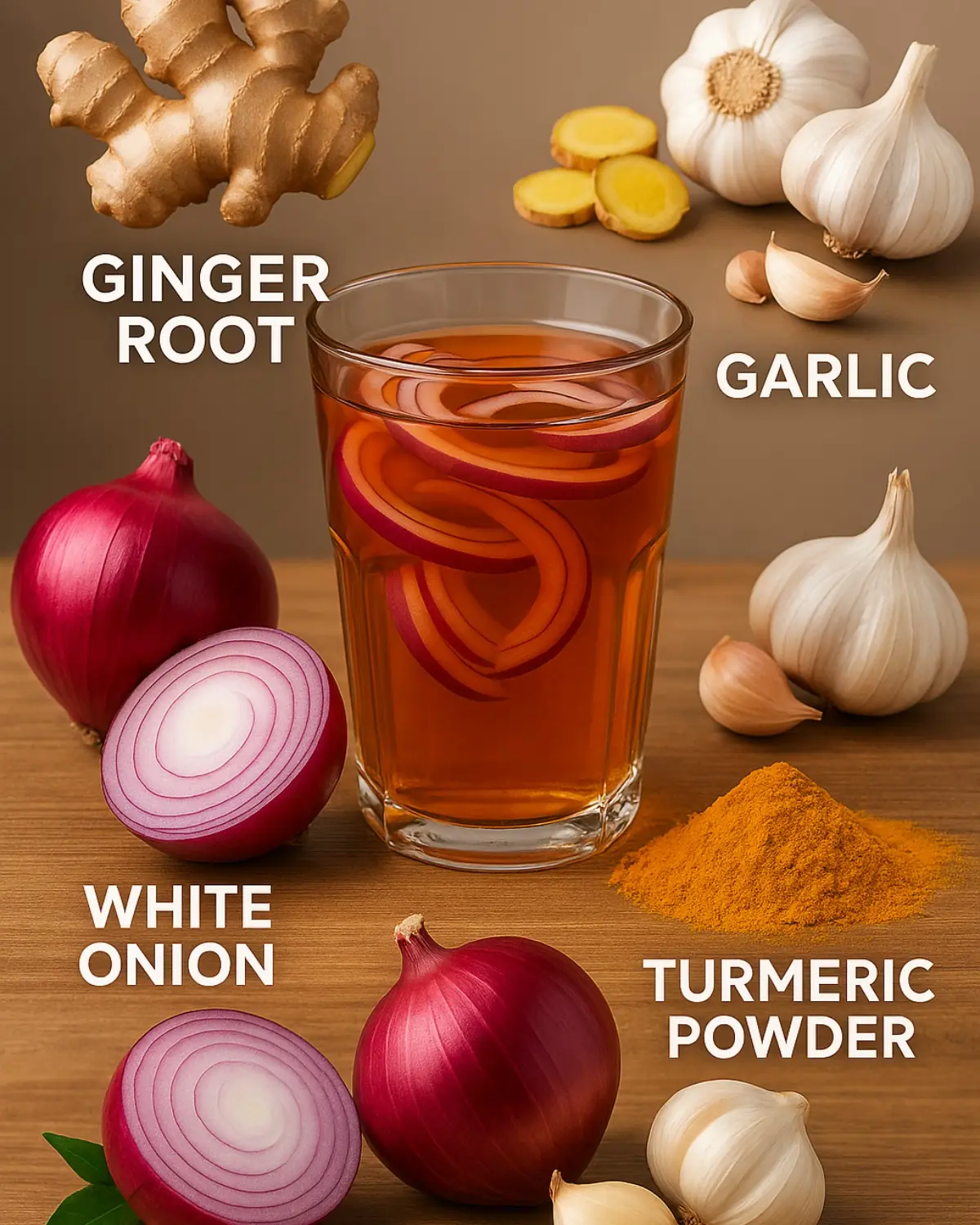 The Best Morning and Evening Tea: 6 Health Benefits of Garlic, Turmeric, Onion, Ginger, Cinnamon, and Guava Leaf for Seniors