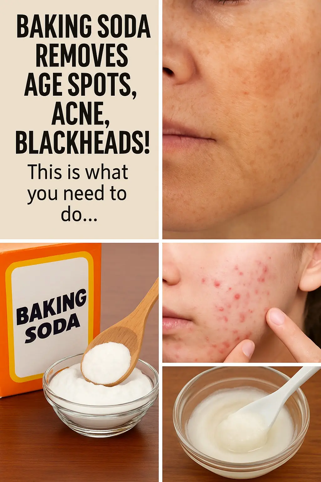 Baking Soda: Your Secret Skincare Weapon for Aging Skin