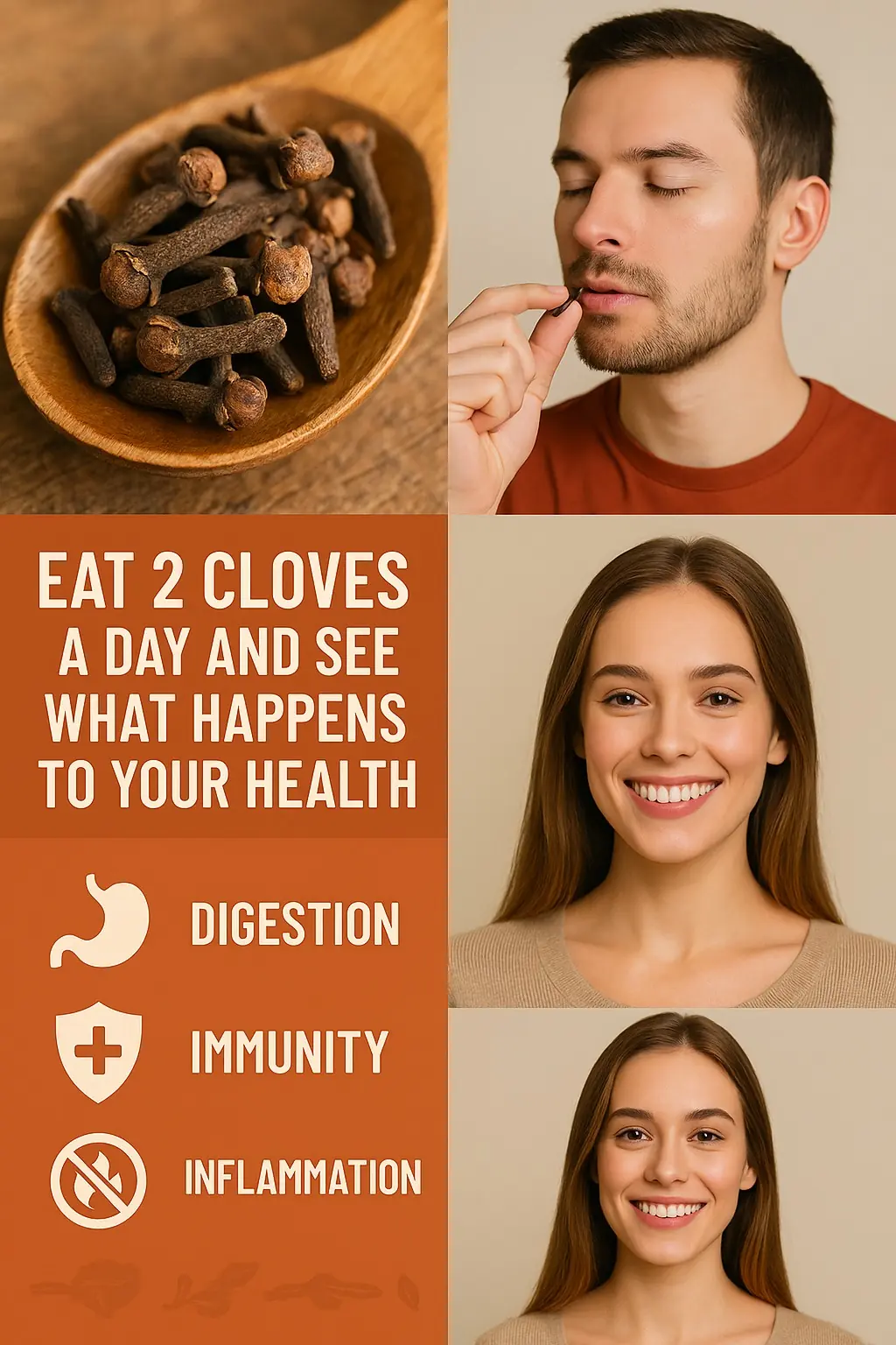 Eat 2 Cloves a Day and Improve Your Health