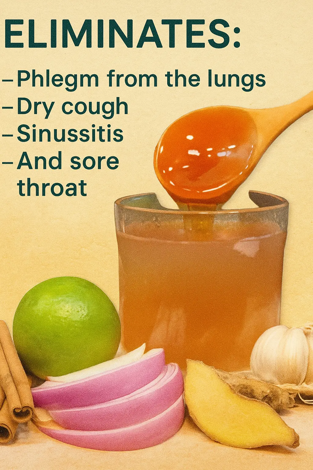 Powerful Natural Remedy for Lungs, Cough, Sinusitis & Sore Throat