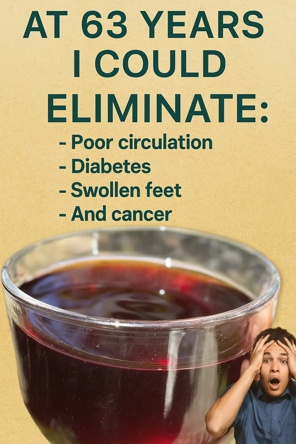 Natural Healing Tea for Circulation, Diabetes, Swelling & Immune Support