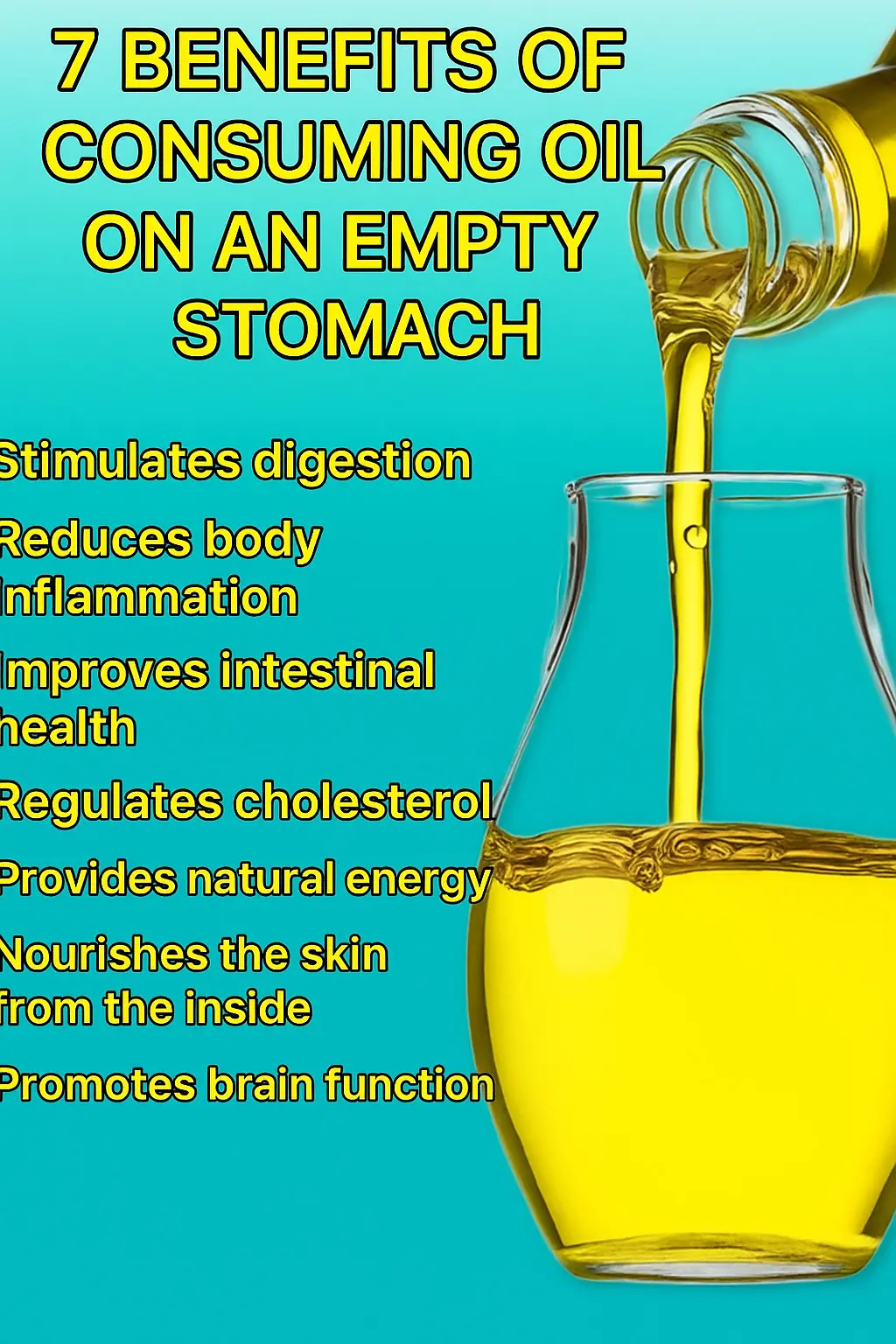 10 Impressive Benefits of Drinking Olive Oil on an Empty Stomach