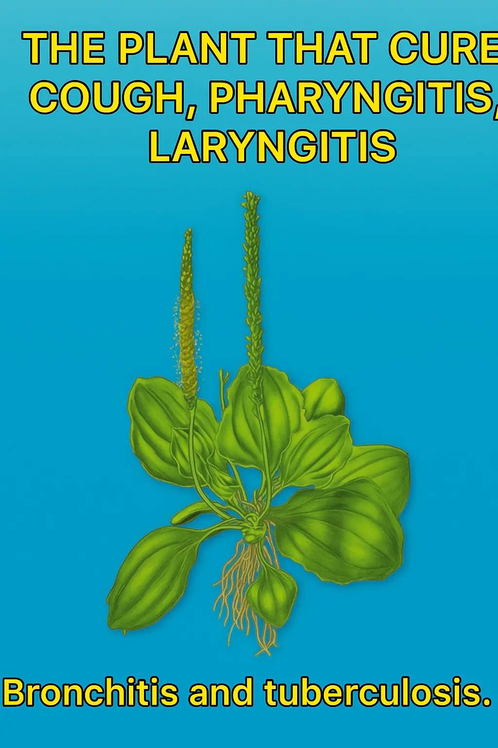 THE PLANT THAT ELIMINATES COUGH, PHARYNGITIS, LARYNGITIS, BRONCHITIS, AND TUBERCULOSIS