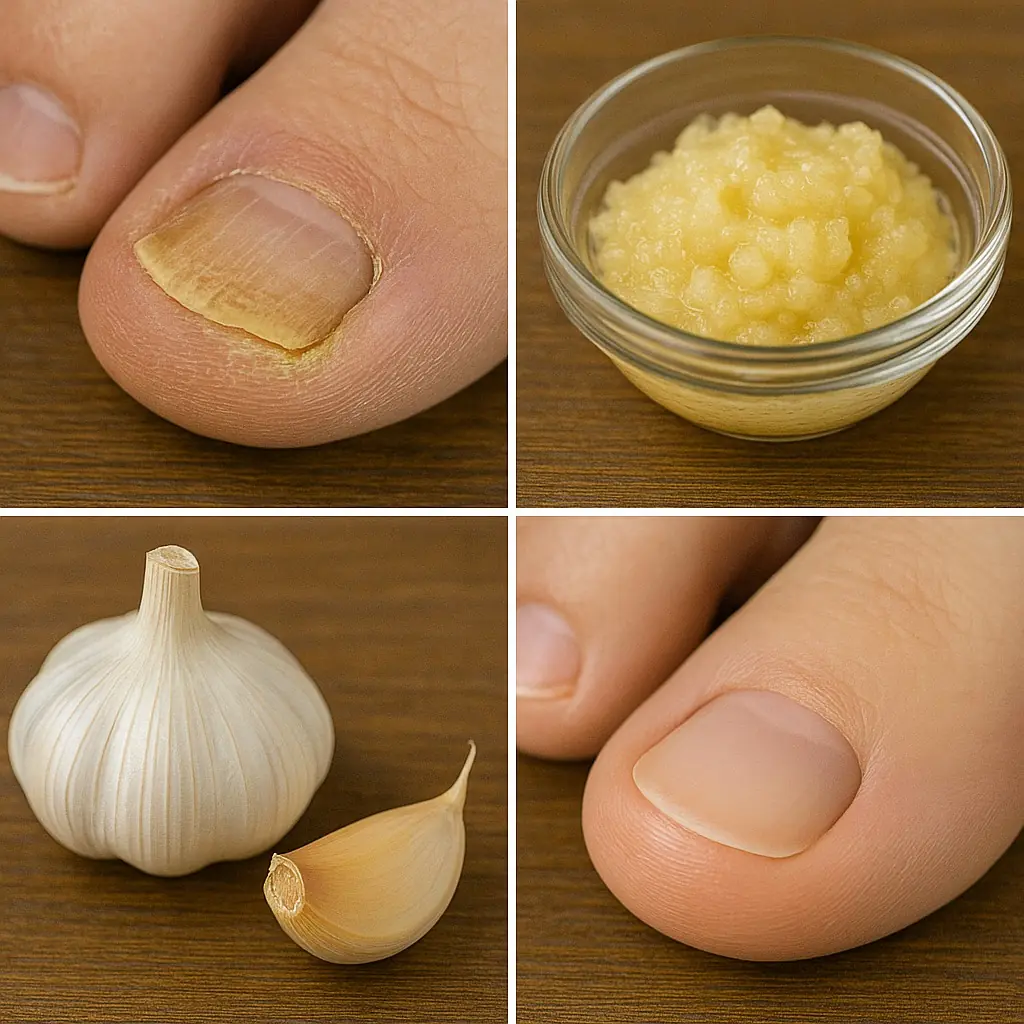 Say Goodbye to Nail Fungus with Garlic Remedy! 🌿💅