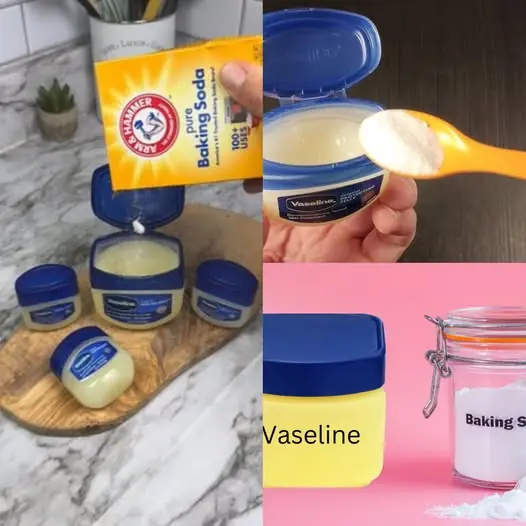 Beauty Secret: Vaseline and Baking Soda Mix for Glowing Skin 🌟