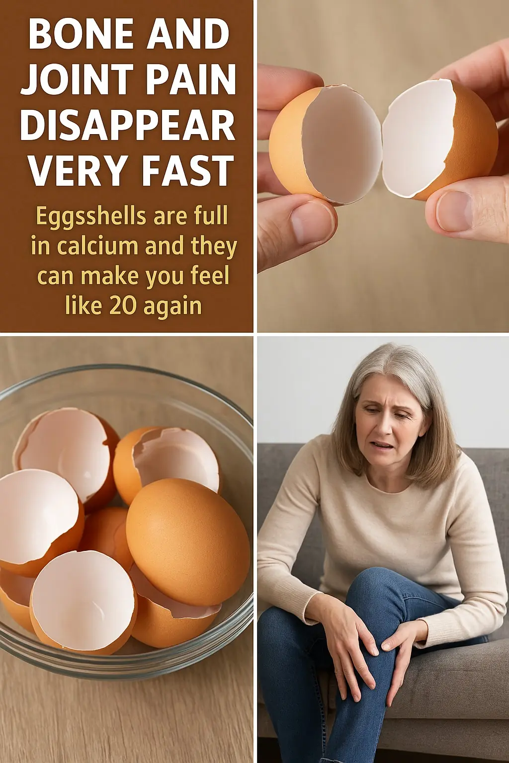 Strengthen Your Bones and Joints with Eggshells! π₯β¨