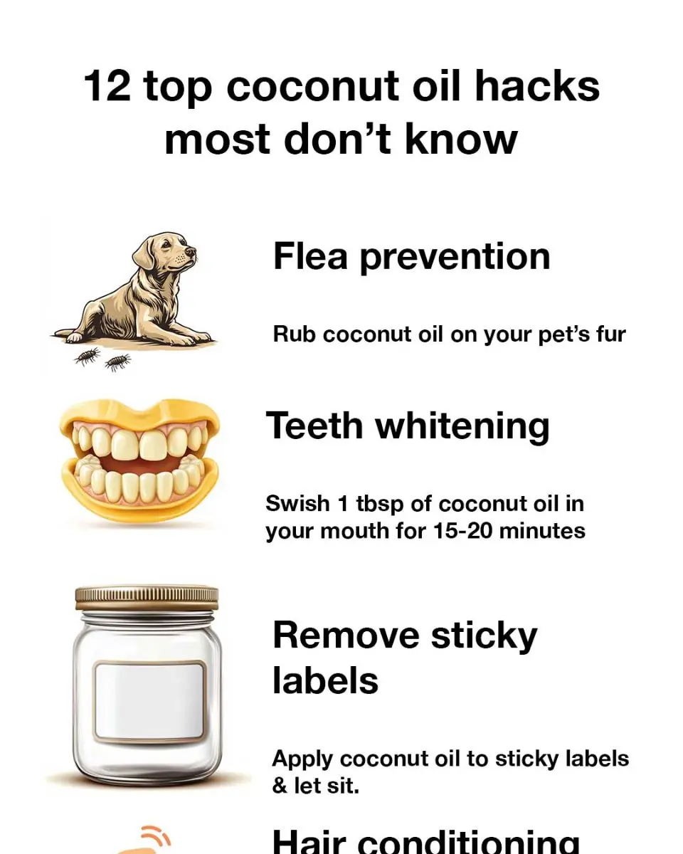 12 top coconut oil hacks most don't know