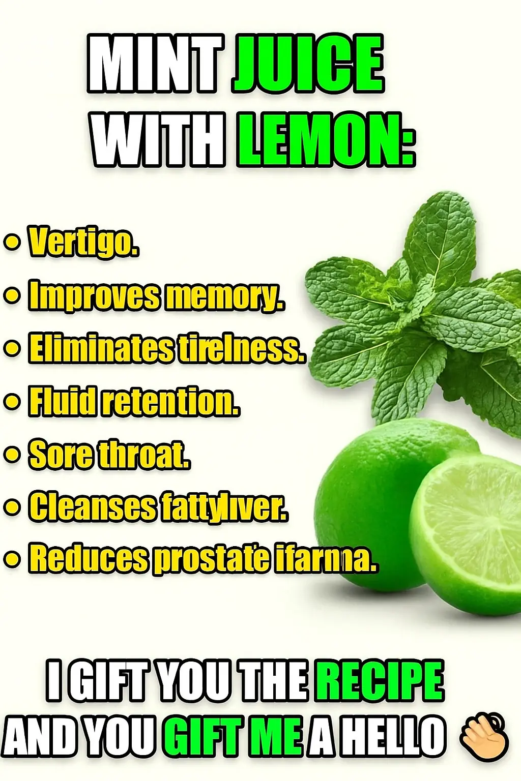 Mint and Lemon Juice – A Natural Digestive Ally
