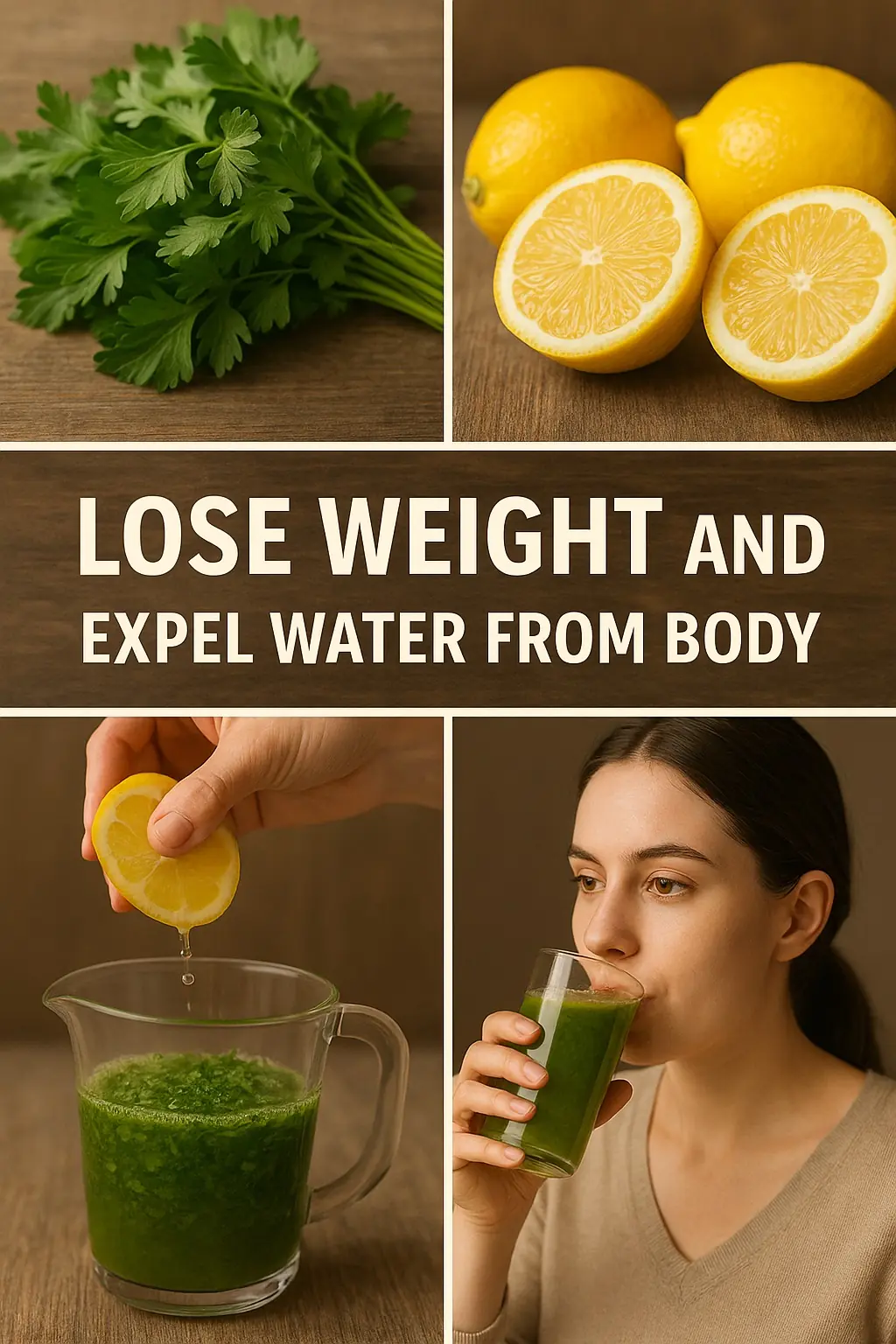 Lemon and Parsley: A Simple 2-Ingredient Remedy for Weight Loss and Water Retention