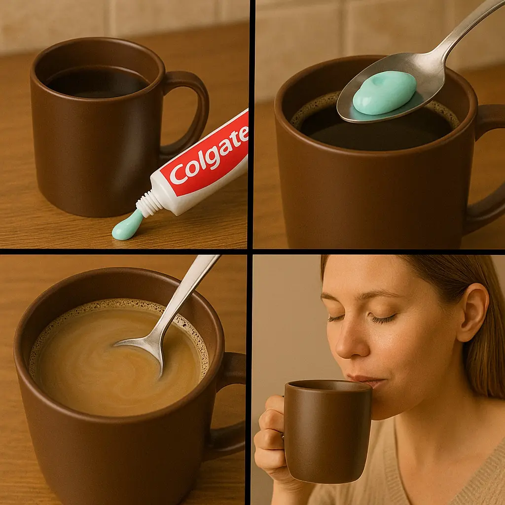Why Adding Toothpaste to Coffee is Not a Good Idea