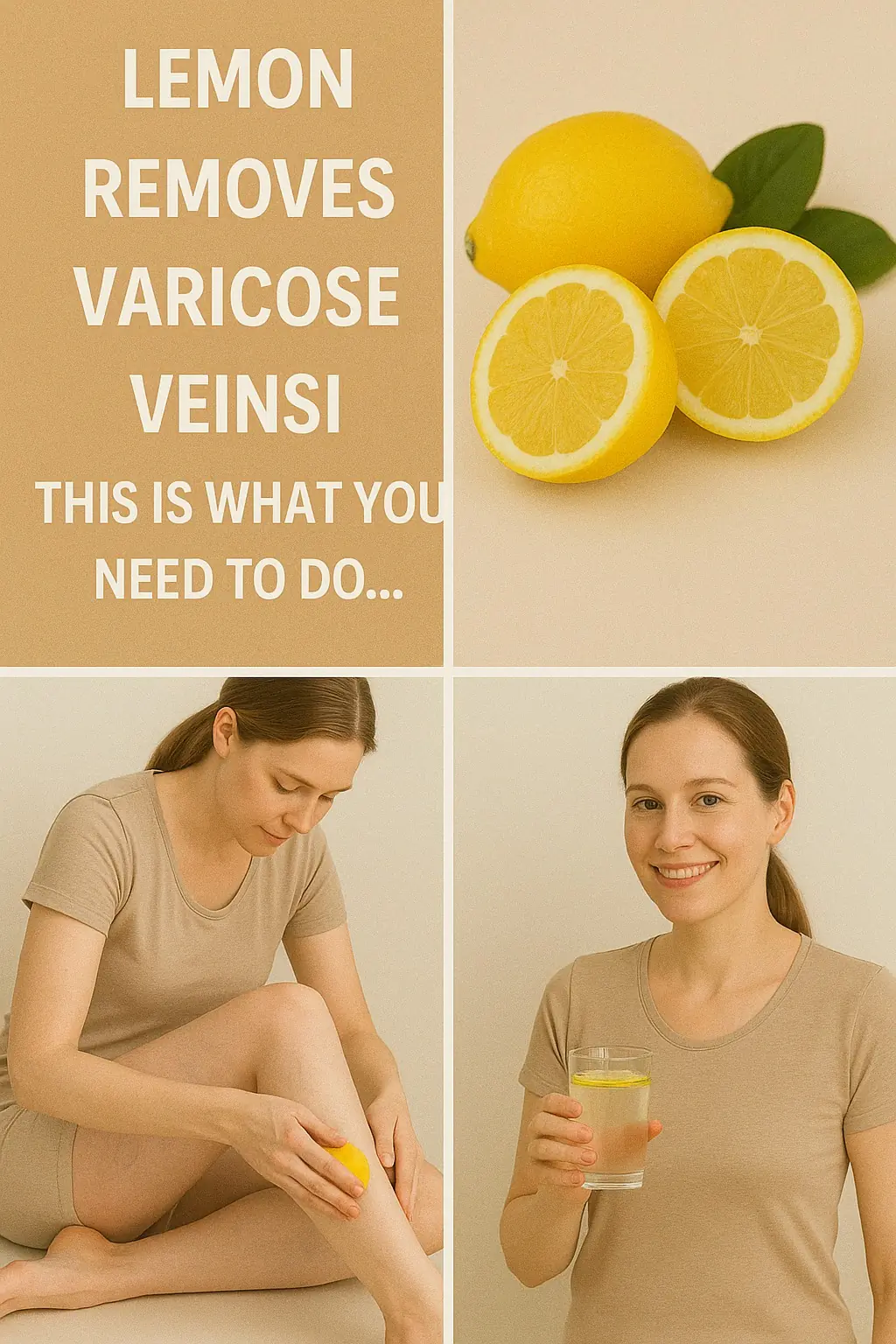 Lemon Removes Varicose Veins! This Is What You Need To Doโฆ