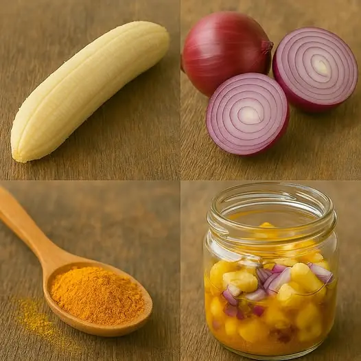 Why Banana, Onion, and Turmeric Are the Trio Your Body Didn’t Know It Needed