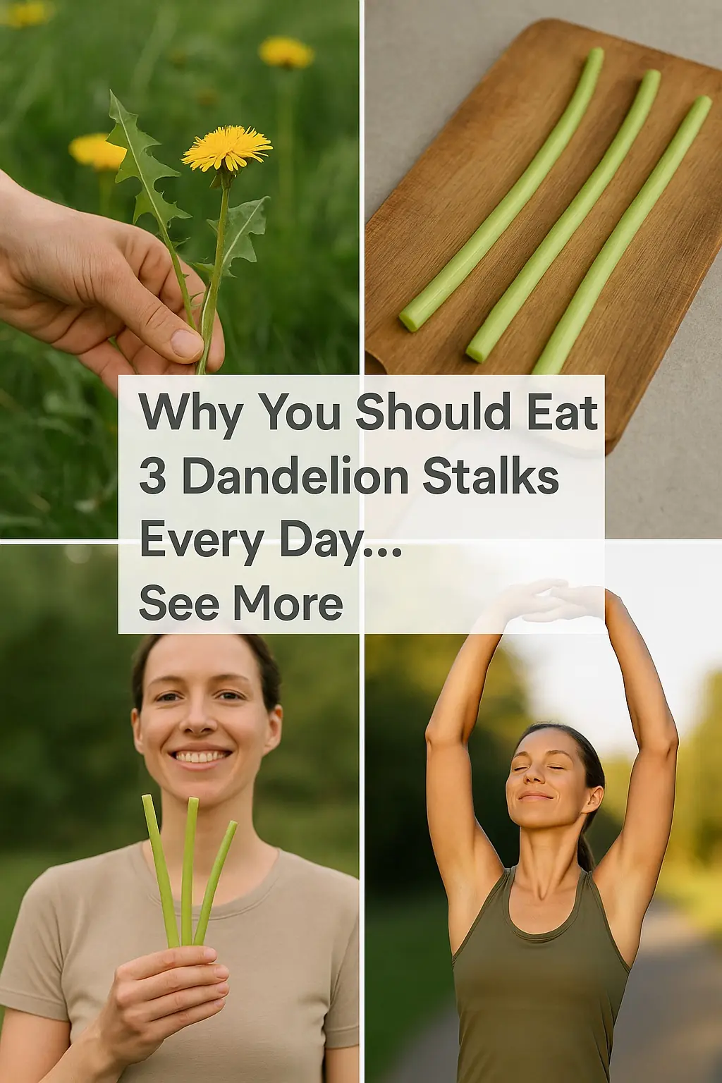 10 Reasons Why Dandelion Stalks Should Be Part of Your Diet