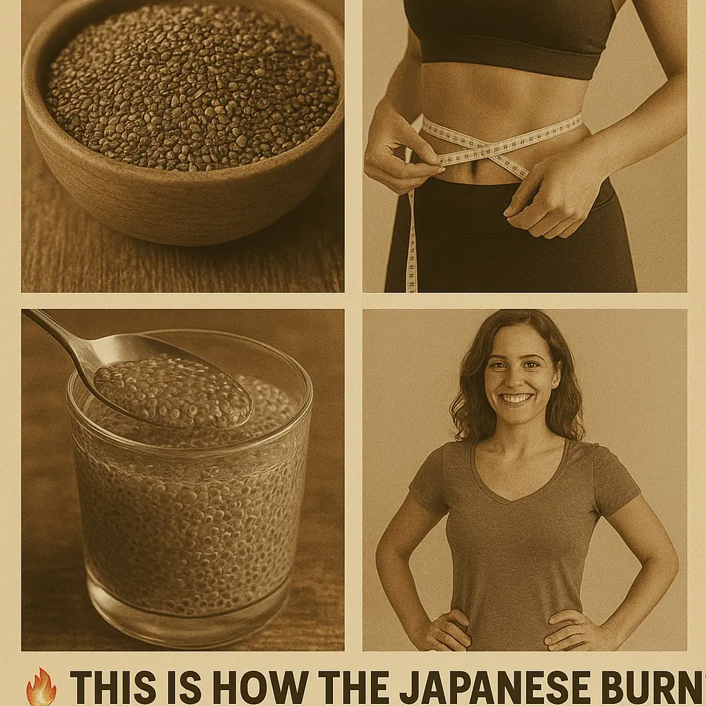 Burn Belly Fat Naturally with Japanese Chia Seed Drink!