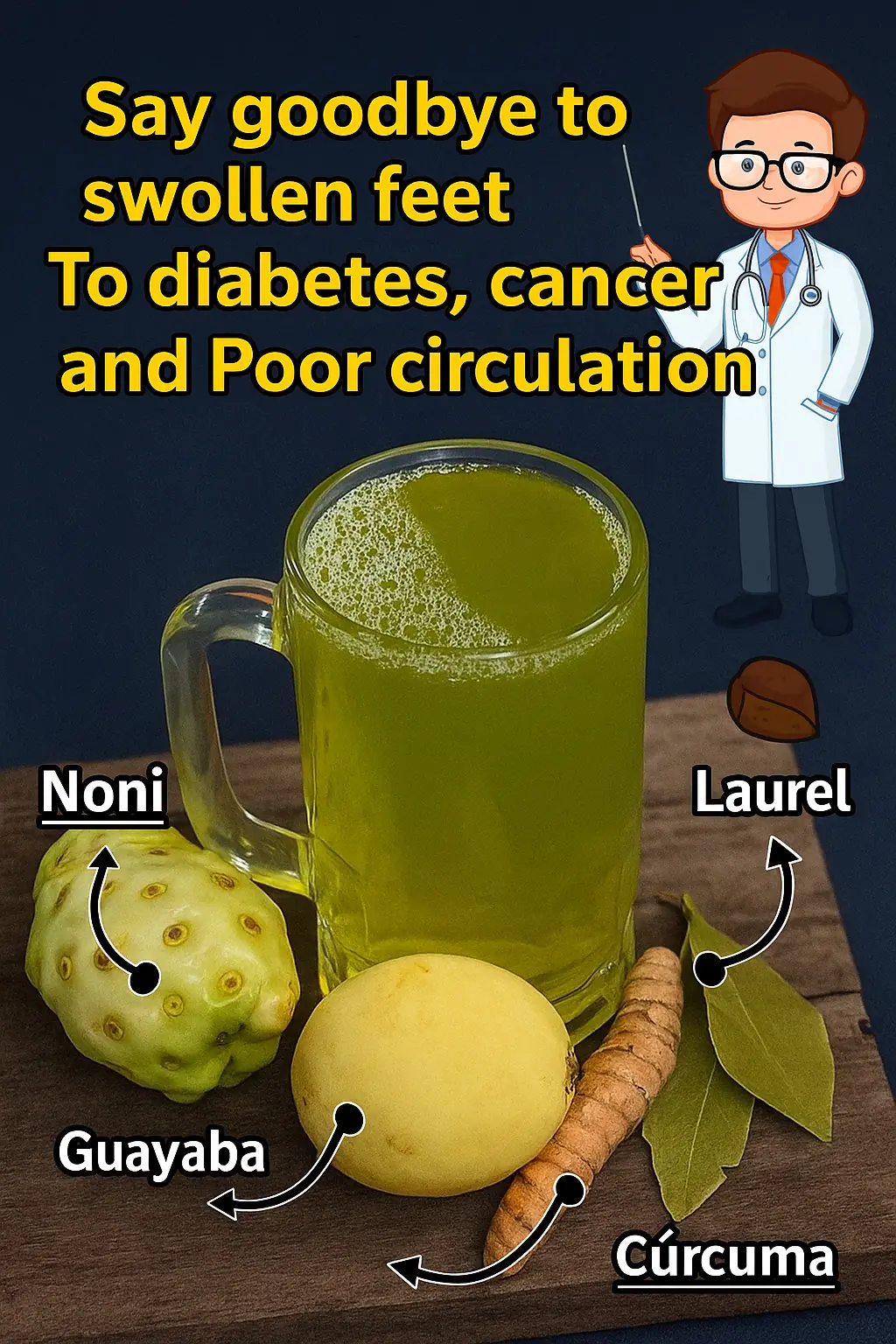 Say Goodbye to Swollen Feet, Diabetes, Poor Circulation, and More — Naturally!