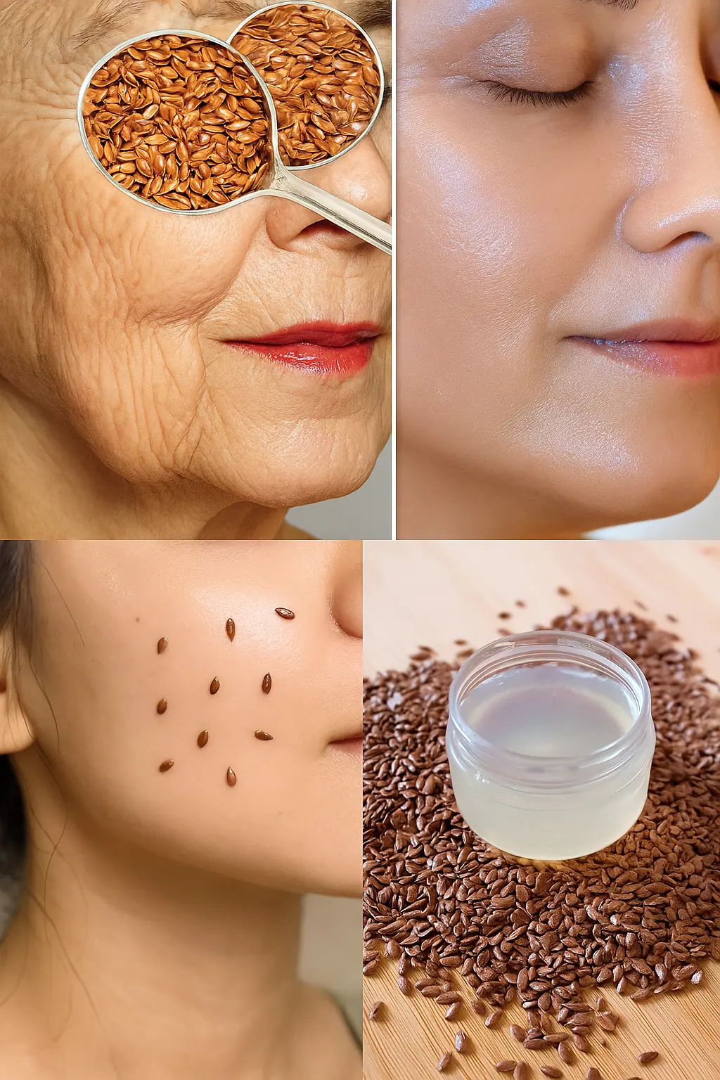 Flaxseed Gel: A Natural Alternative to Botox for Smoothing Wrinkles