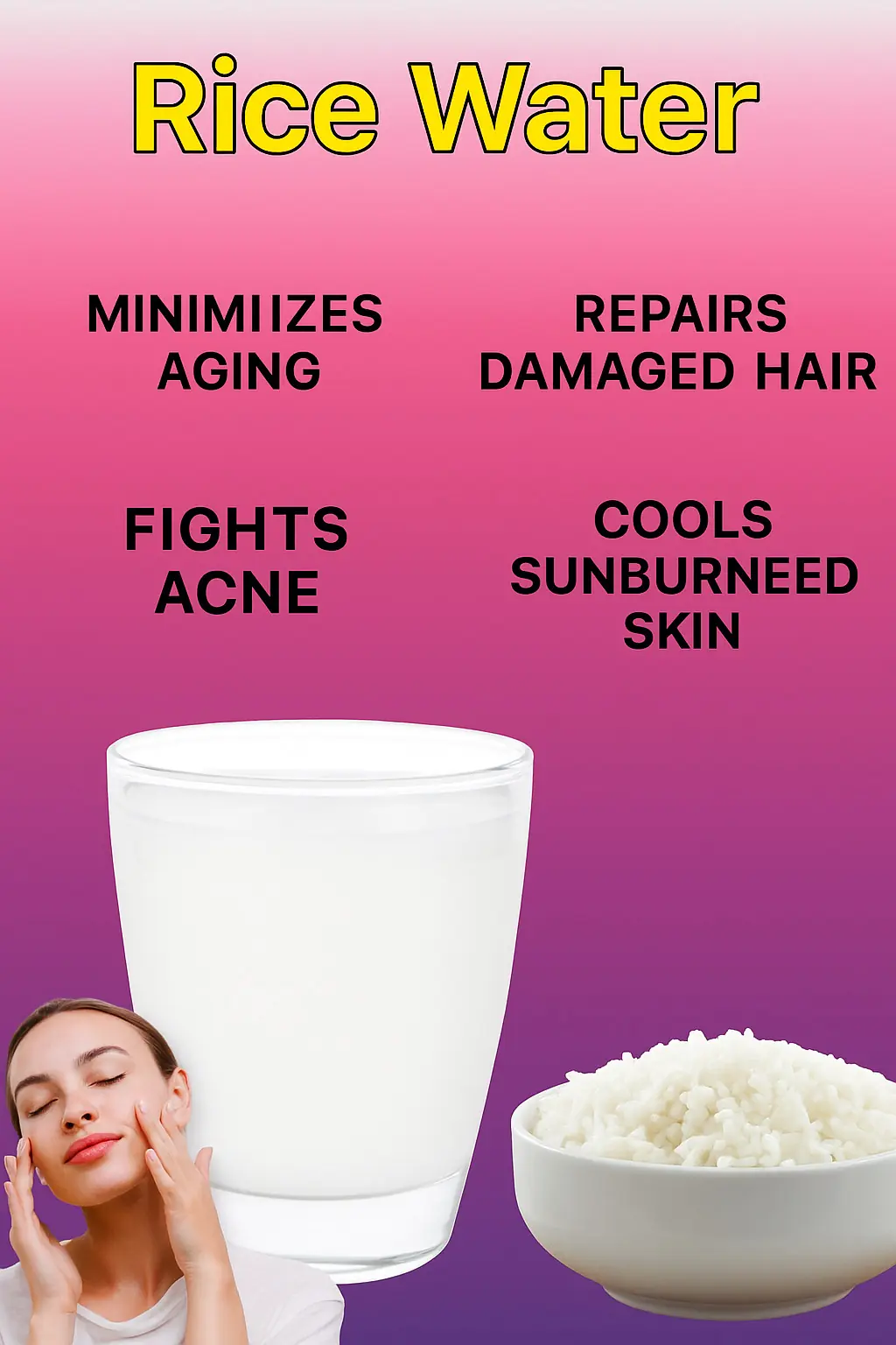 Homemade Rice Water: The Natural Tonic Your Skin (and Hair) Will Love ✨