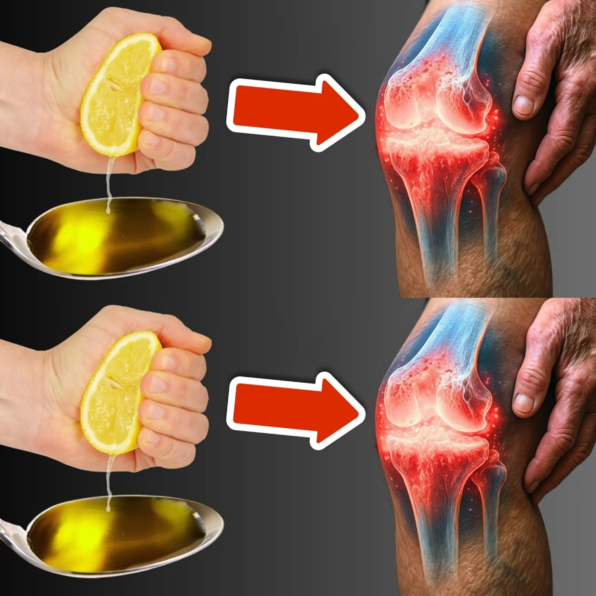 The (Unfortunately Secret) Remedy to Rebuild Knee Cartilage 💥 Incredibly Fast with Lemon & Olive Oil 🤯