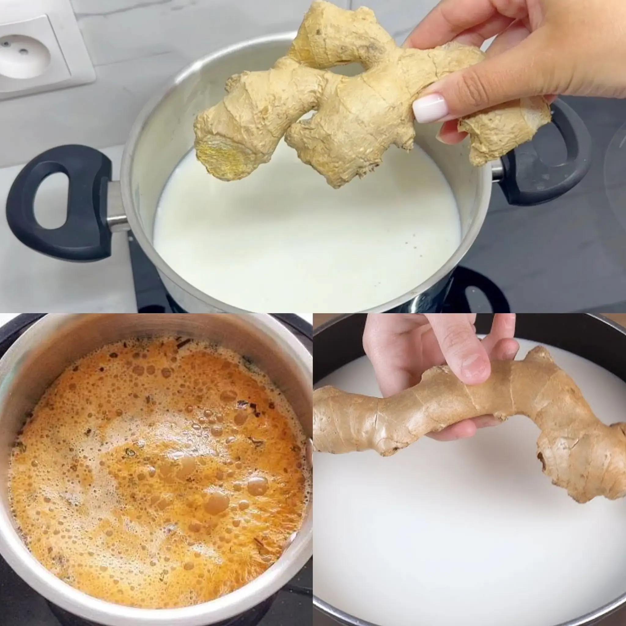 Just Add Ginger Root to Boiling Milk – You’ll Be Thrilled! 🥛🌿