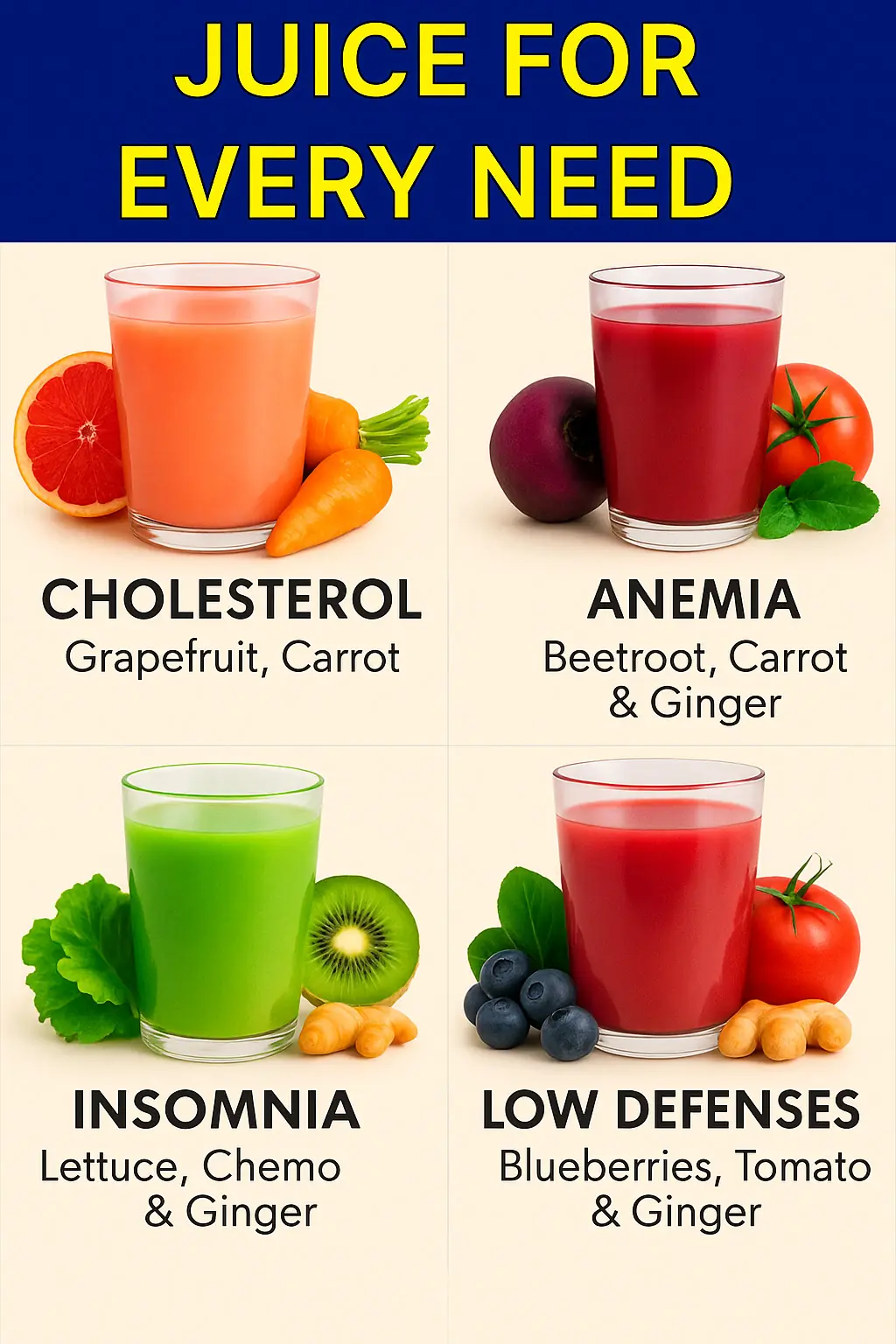 A Juice for Every Need ๐น