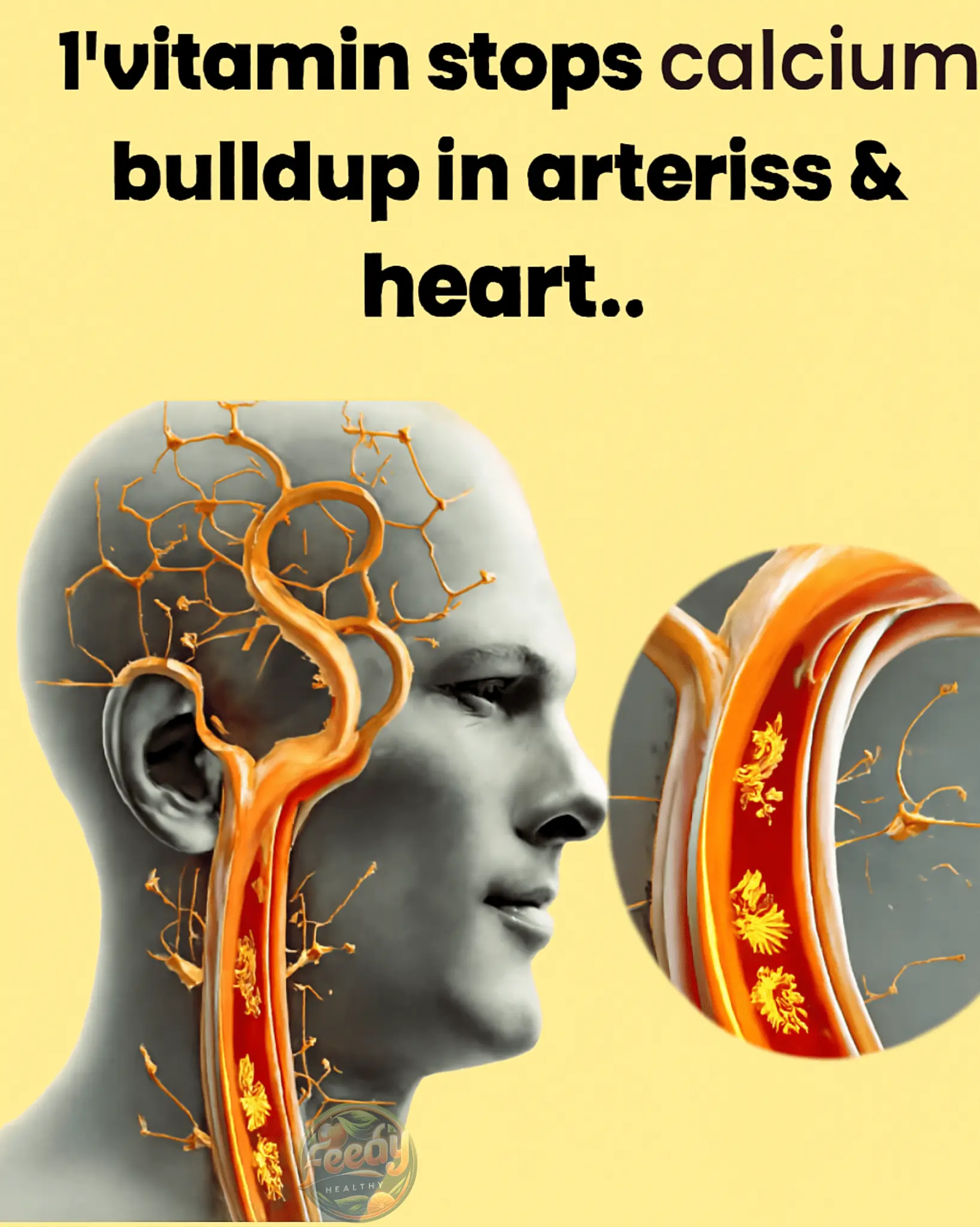 1 Vitamin Stops Calcium Buildup in Arteries and Heart