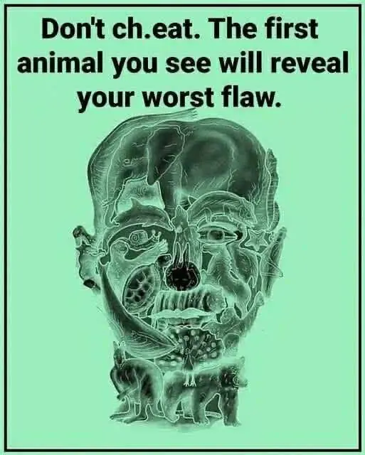 The first animal you spot in this visual reveals your ‘worst flaw’