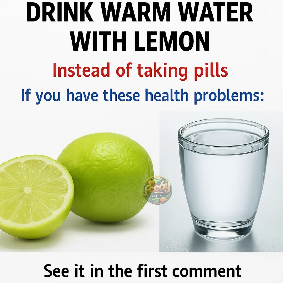 Drink Warm Water with Lemon 😱👇