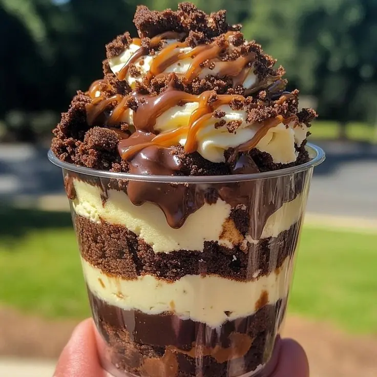 π« Loaded Brownie Cheesecake Cups π§