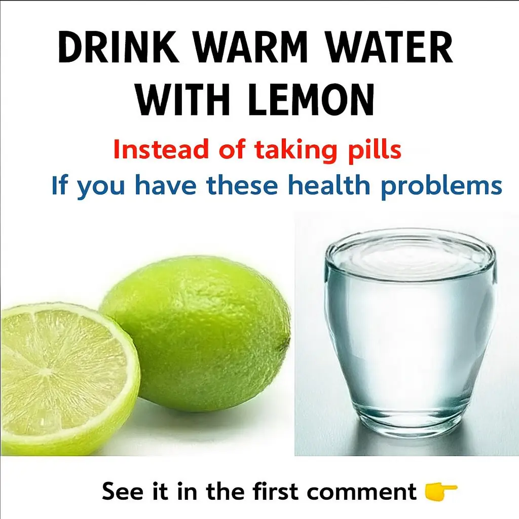 BENEFITS OF DRINKING WARM WATER WITH LEMON