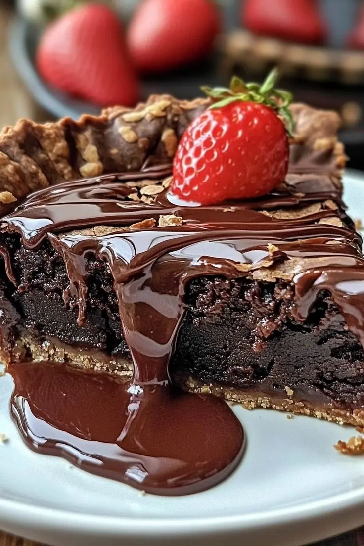 π« Gooey Brownie Pie π«