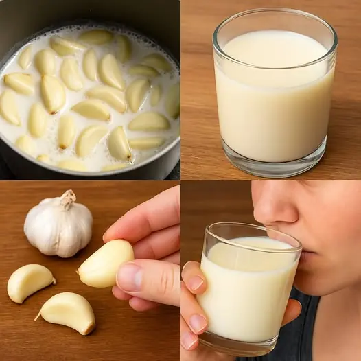 Drinking Garlic Milk for Health Benefits