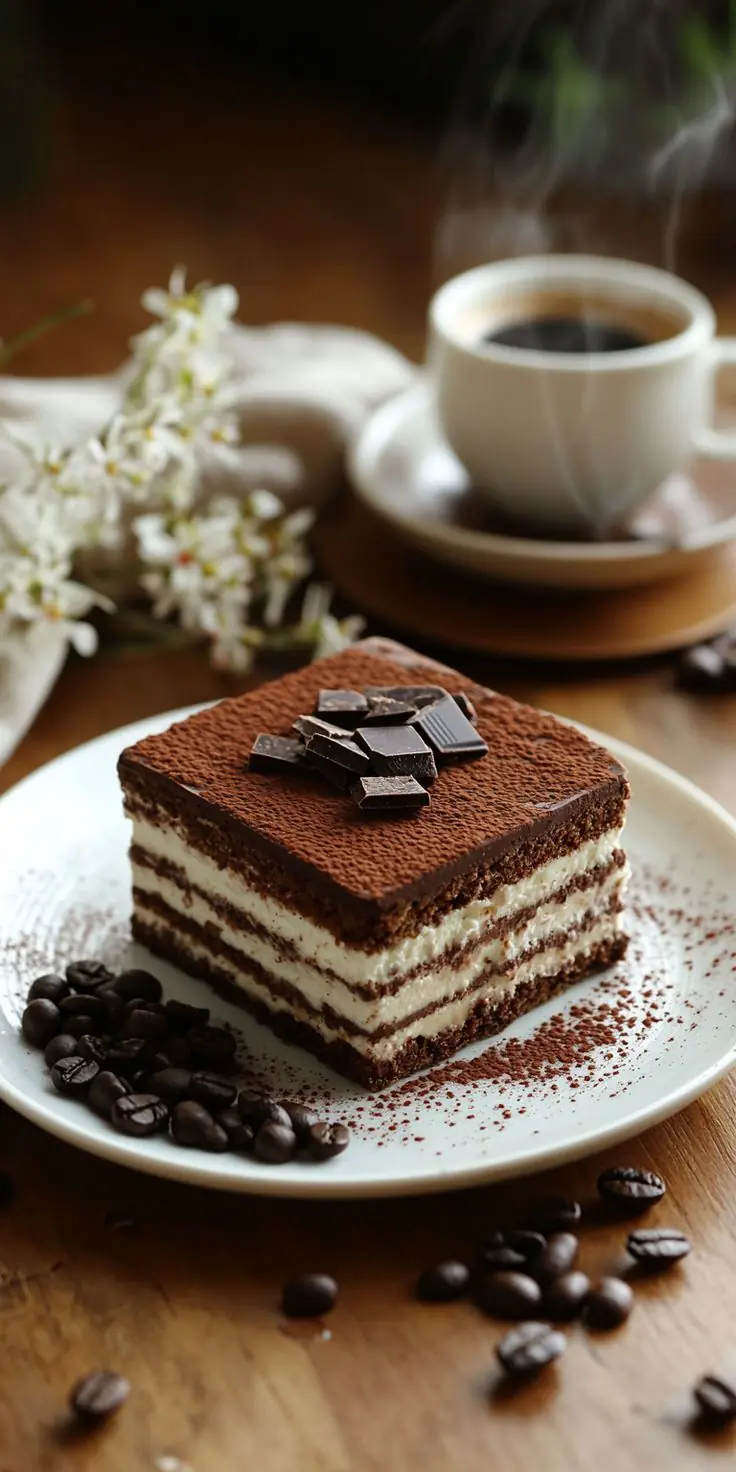 ☕ Classic Tiramisu Recipe 🍫