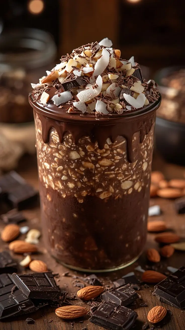 Brownie Batter Overnight Oats: A Decadent Yet Healthy Start to Your Day