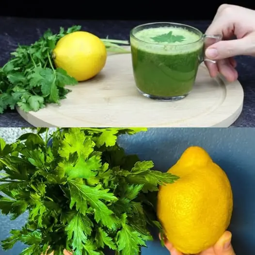 Revitalize Your Body with a Refreshing Parsley and Lemon Cleanse
