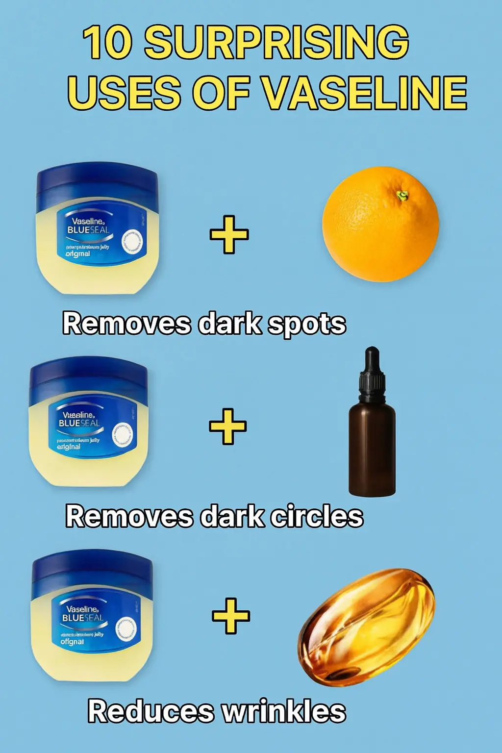 10 Uses of Vaseline for Your Beauty and Personal Care