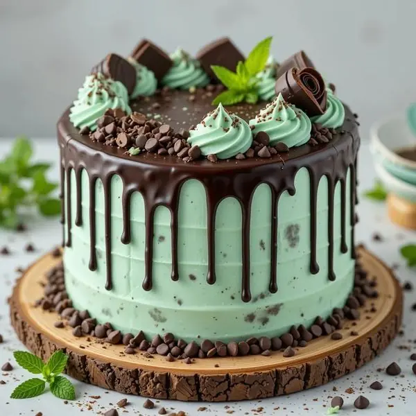 Chocolate Mint Cake Recipe