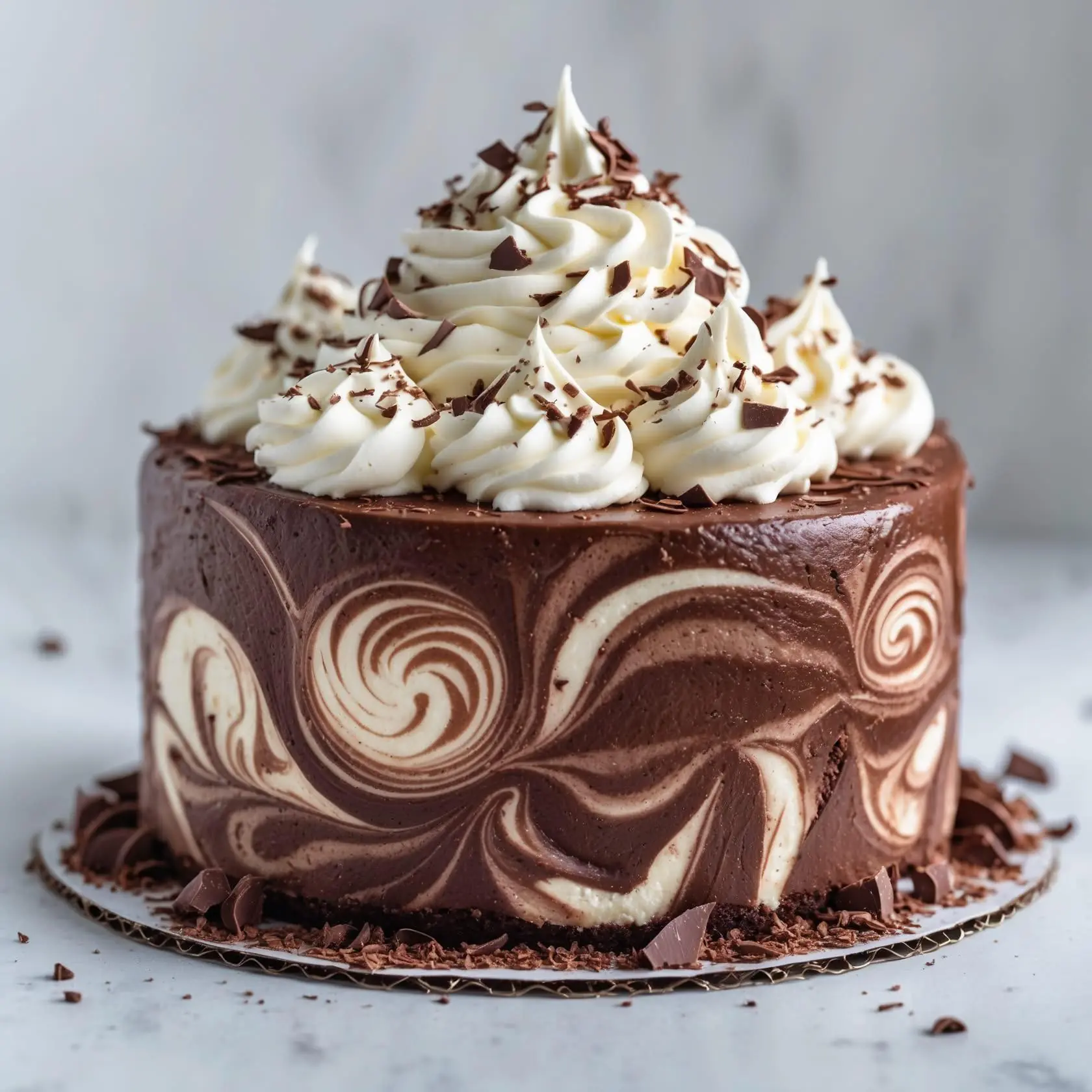 Double Chocolate Cheesecake Cake