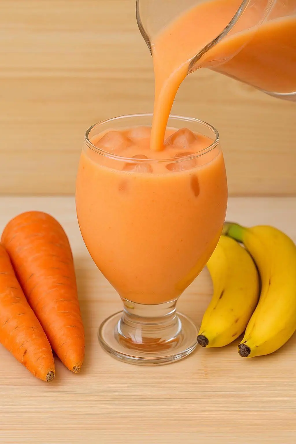The Most Powerful Banana and Carrot Smoothie