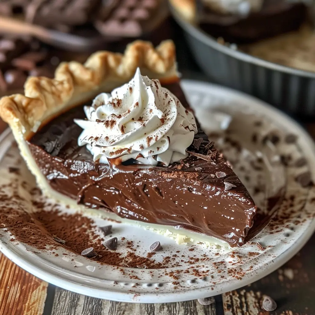 π«π₯§ Old-Fashioned Chocolate Pie Recipe π₯§π«