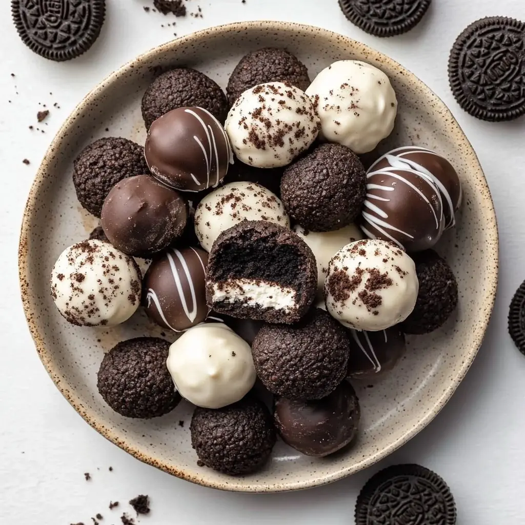ππ No-Bake Oreo Balls Recipe ππ