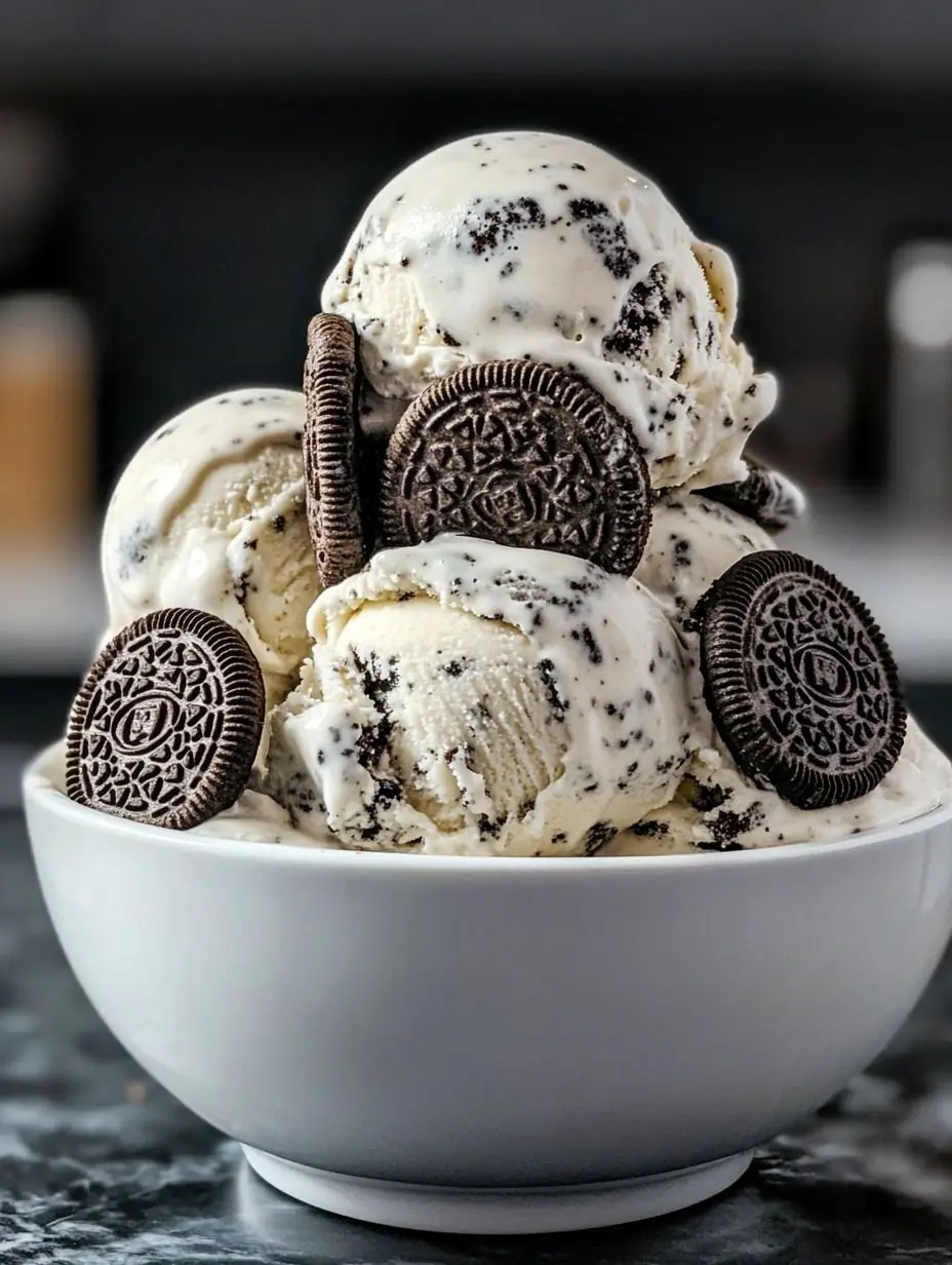 Cookies and Cream Ice Cream