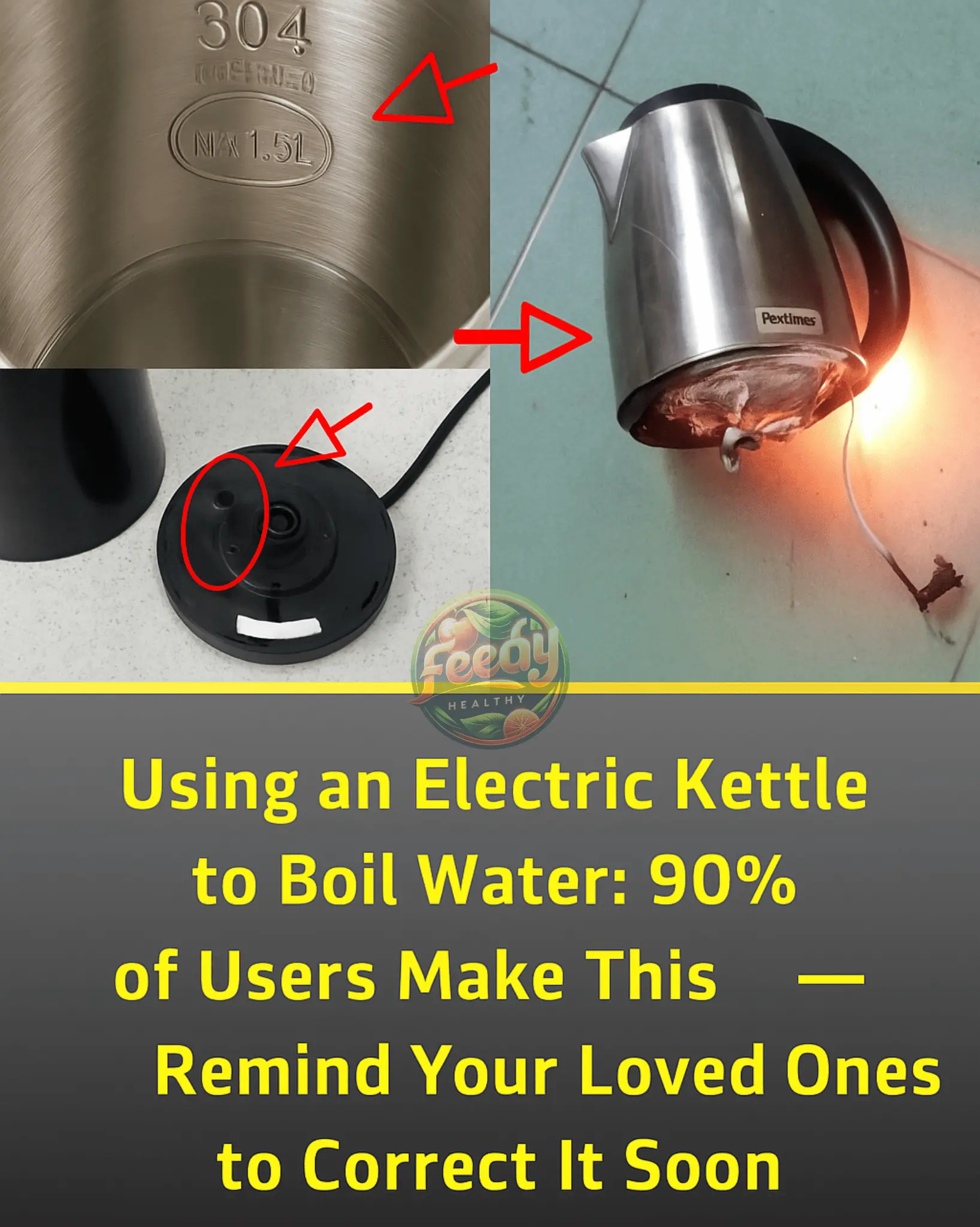 Using an Electric Kettle to Boil Water: 90% of Users Make This Mistake β Remind Your Loved Ones to Correct It Soon