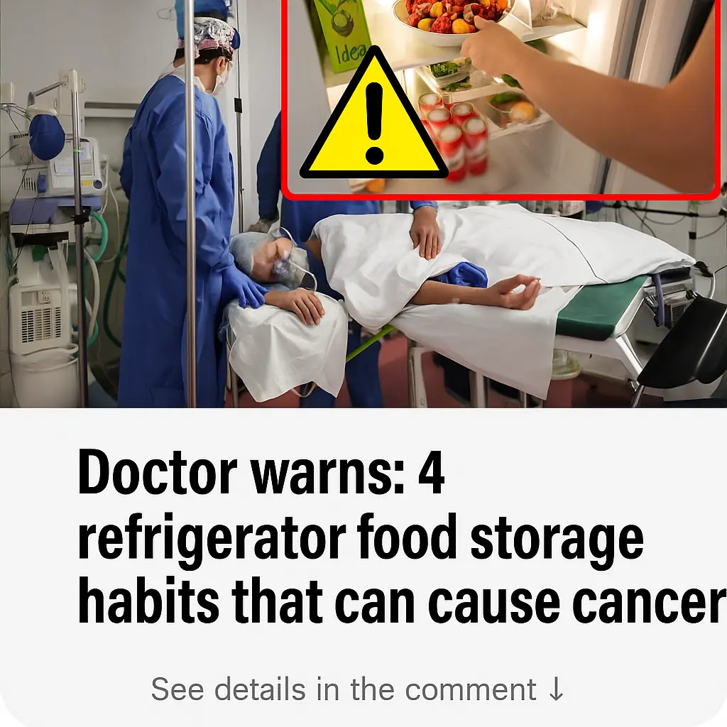 Doctor Warns: 4 Food Storage Habits in the Refrigerator That May Cause Cancer