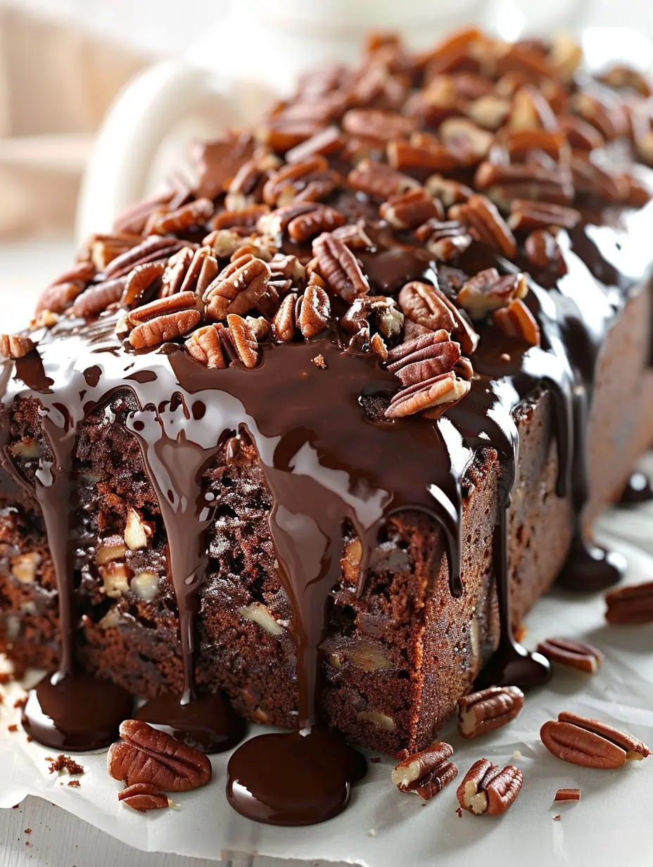 Date Coffee Loaf Cake with Walnuts & Espresso Glaze: A Cozy, Caffeinated Delight ☕🍰