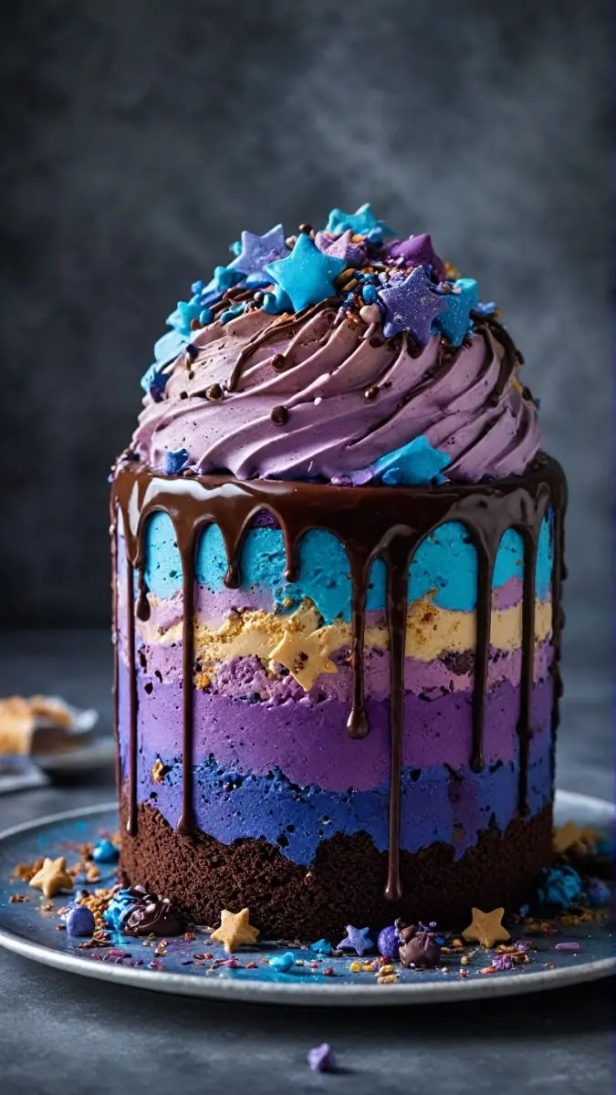ππ¦ Ultimate Galaxy Ice Cream Cake π¦π